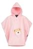 Badeponcho Bär rosa