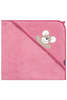 Kapuzenhandtuch, Maus, rosa